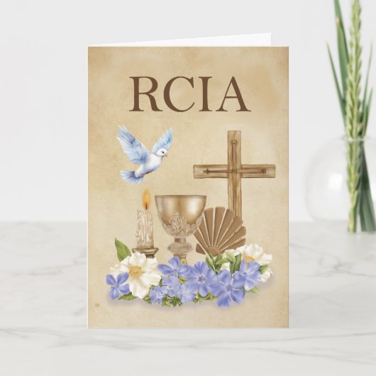 RCIA カトリック信仰の祝いと聖典 カード (正面)