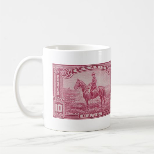 RCMPマウントマグ コーヒーマグカップ (左)