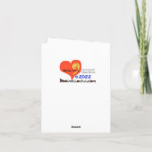 RCMP日馬シルエットカードにマウント カード (裏面)