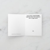 RCMP日馬シルエットカードにマウント カード (内部)