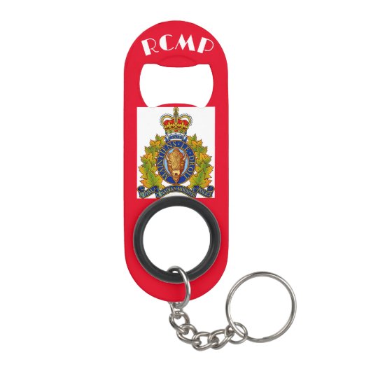 「RCMP」 キーホルダー栓抜き (裏面)