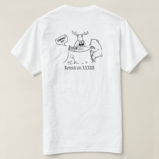 RCon33-light Tシャツ (デザイン裏面)