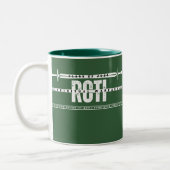 RCTI SW 2024記念MUG W引用文 – 緑 ツートーンマグカップ (左)