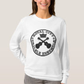 RCUEの長い袖のティー Tシャツ (正面)