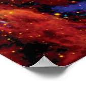 RCW 86超新星残骸 - NASAハッブル宇宙望遠鏡写真 ポスター (角)