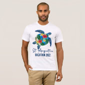 RDセントオーガスティンシータートルフロリダファミリーバケーション Tシャツ (正面フル)
