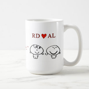 "RDハートAL " コーヒーマグカップ
