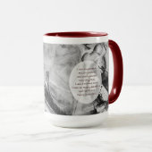 RD患者の声詩より大きな色のマグカップ マグカップ (正面右)