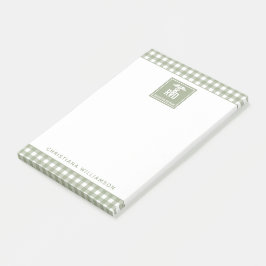 RD登パーソナライズされた録栄養士の格子模様 ポストイット