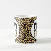 RD登録Diettitian CheetahプリントRDギフト コーヒーマグカップ (中央)