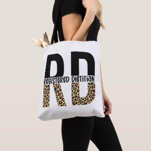 RD登録Diettitian CheetahプリントRDギフト トートバッグ