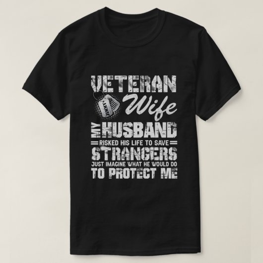 RD パーソナライズされた退役軍人・ワイフ、 Army Sude Soldier Tシャツ (デザイン正面)