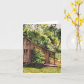 Rd.200納屋 カード (黄色い花)