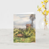 Rd.200風車 カード (黄色い花)