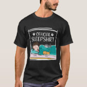 RD Official Sleepshirt - パーソナライズされた猫好き Tシャツ (正面)