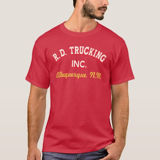 RD Trucking Inc コンボイ カルト 70年代 映画 Tシャツ (正面)