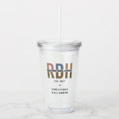RDH登カスタム録歯科衛生士ギフト アクリルタンブラー (正面)