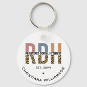 RDH登カスタム録歯科衛生士ギフト キーホルダー (正面)