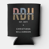 RDH登カスタム録歯科衛生士ギフト 缶クーラー (正面)