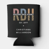 RDH登カスタム録歯科衛生士ギフト 缶クーラー (裏面)