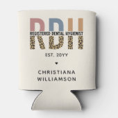 RDH登カスタム録歯科衛生士ギフト 缶クーラー (裏面)