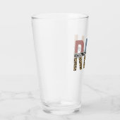 RDH登録歯科衛生士レオパードタイポグラフィ タンブラーグラス (右)