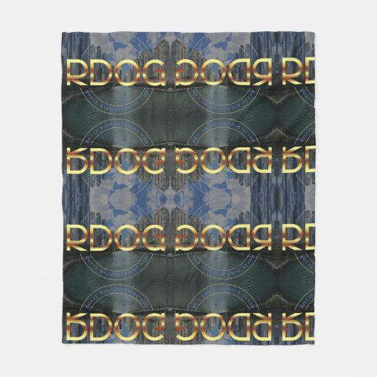 RDOGシカゴクラシックブランケット フリースブランケット (正面)