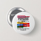 Rdos T-20 International Cricket 缶バッジ (正面&裏面)