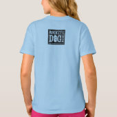 RDRのロゴ(ヴィンテージの黒) Tシャツ (裏面)