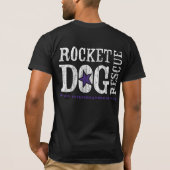RDRのロゴ(紫色か白いヴィンテージ) Tシャツ (裏面)