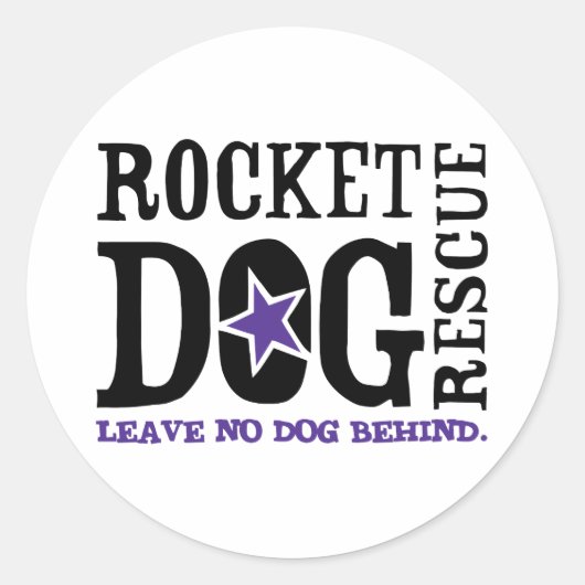 RDRロゴスタンプ ラウンドシール (正面)