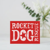 RDRロゴ(wht/空白のstar) ポストカード (スタンド正面)