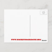 RDRロゴ(wht/空白のstar) ポストカード (裏面)