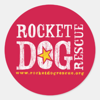 RDRロゴ(wht/goldenrod) ラウンドシール