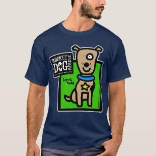 RDR -タッドのサケの幼魚(茶色犬) Tシャツ