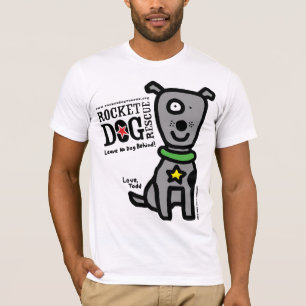 RDR -タッドのサケの幼魚(Lrg犬の灰色) Tシャツ
