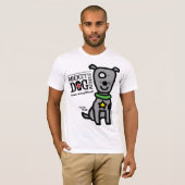 RDR -タッドのサケの幼魚(Lrg犬の灰色) Tシャツ (正面フル)