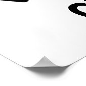 REサイクルリサイクル自転車シンボル ポスター (角)