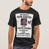 RE-ELECT FRANK SOBOTKA Classic T-Shirt Tシャツ (正面)