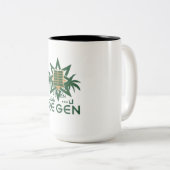 RE:GEN - 地球の未来を修復する ツートーンマグカップ (正面右)