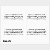 Re McCowan (1917) 177 C 93 170 P 1100ケース法 長方形シール (シート)