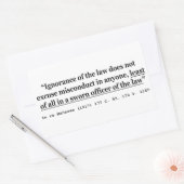 Re McCowan (1917) 177 C 93 170 P 1100ケース法 長方形シール (封筒)