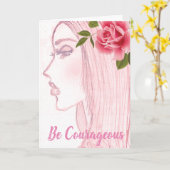 Reach for the Cure Collection：勇気ある カード (黄色い花)