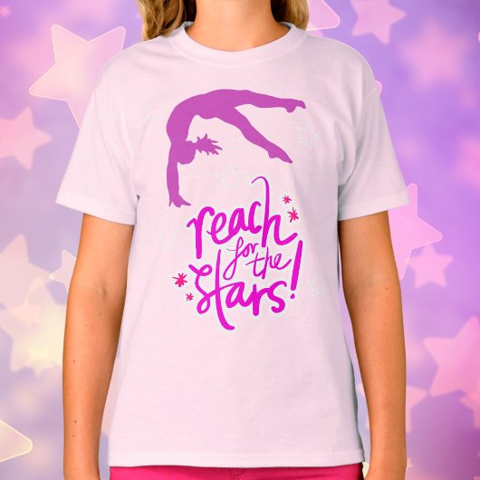 Reach for the Stars体操Tumbling Tシャツ