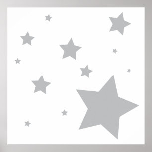 Reach for the Stars子供部屋アートデコールポスター ポスター