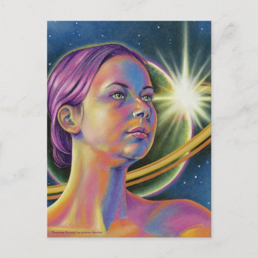 Reach for the Stars - 感動的 Postages ポストカード (正面)