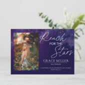 "Reach For The Stars"銀河系写真卒業 招待状 (スタンド正面)