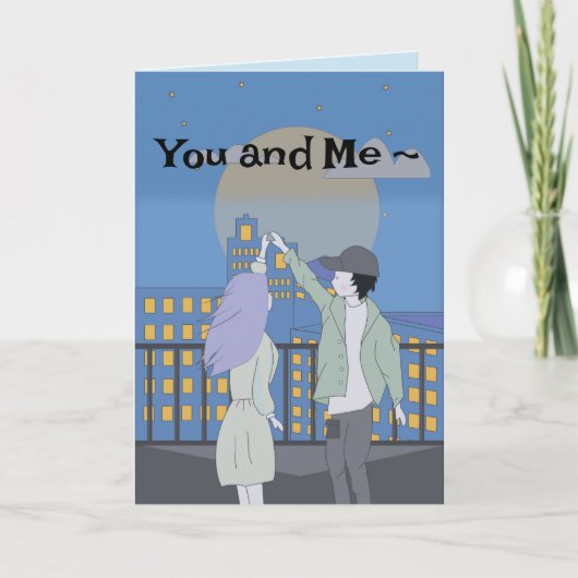 REACH FOR THE STARS LOVE CARD サンキューカード (正面)