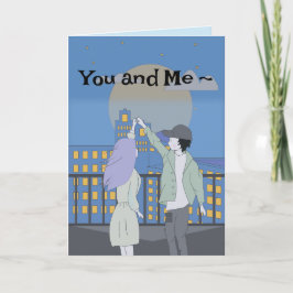 REACH FOR THE STARS LOVE CARD サンキューカード