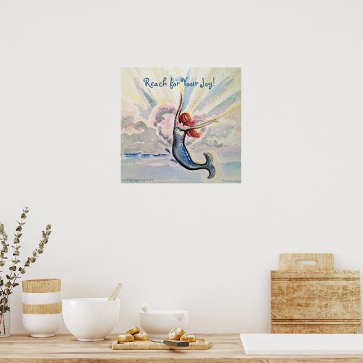 Reach for Your Joy Poster ポスター (キッチン)